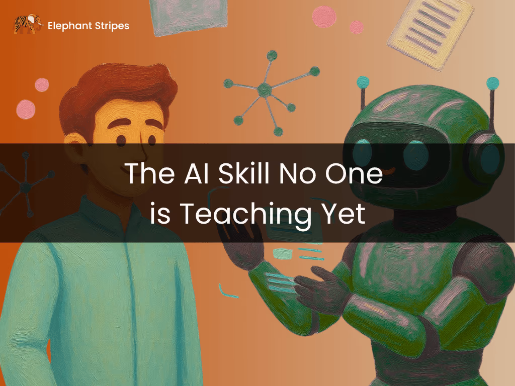 The Most Important Skill in 2026 That Nobody is Teaching