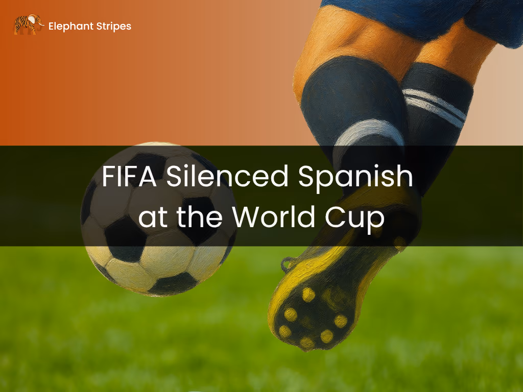 FIFA Bans Spanish, Then Backtracks Fast
